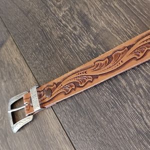 Full Grain Steerhide Saddle Leather Belt